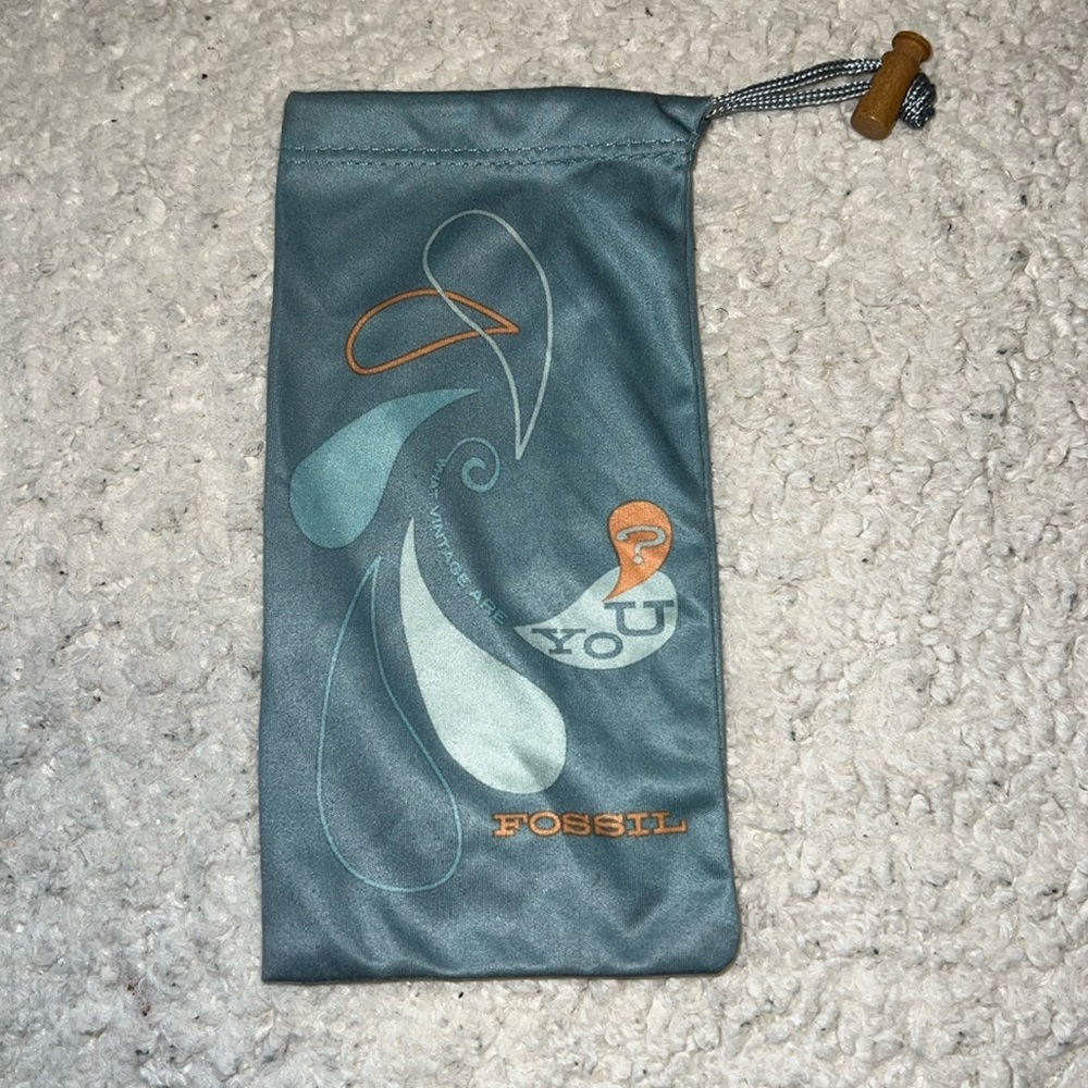 Fossil Vintage Drawstring Bag NWOT